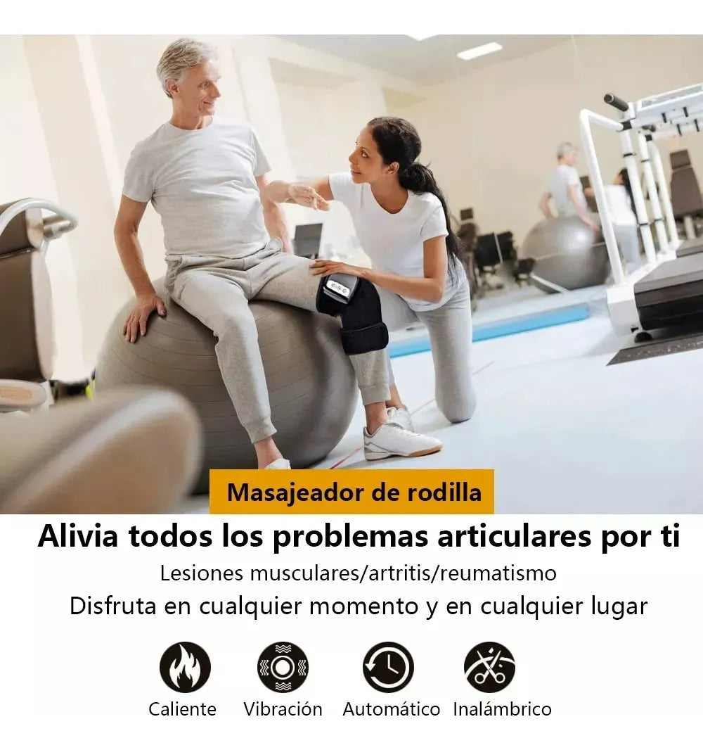 Masajeador Rodilla, Hombro y Codo Térmico Vibrador