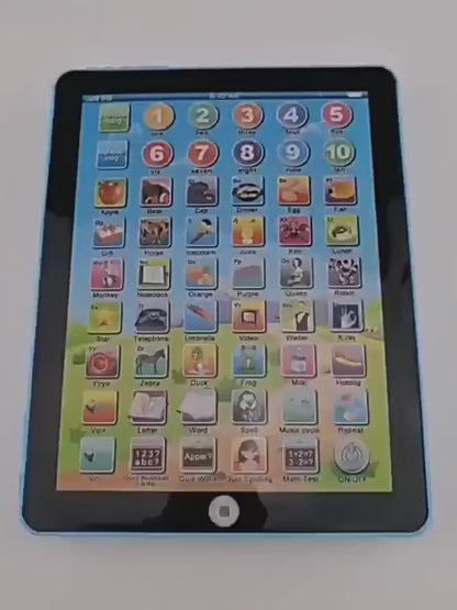 Máquina de lectura de aprendizaje de tablet